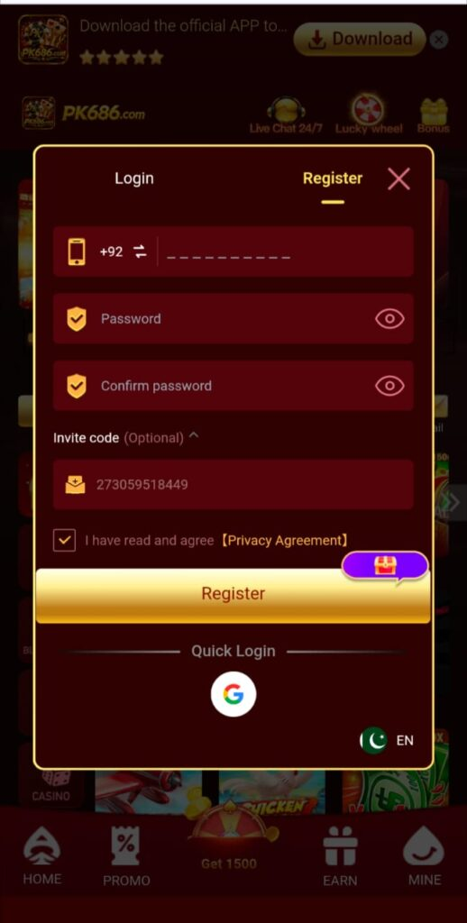 PK686 Game APK Download (Best Money App) For Free 2026